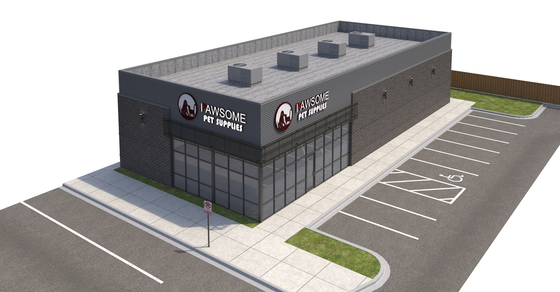 Store architecture shopping model - TurboSquid 1671832