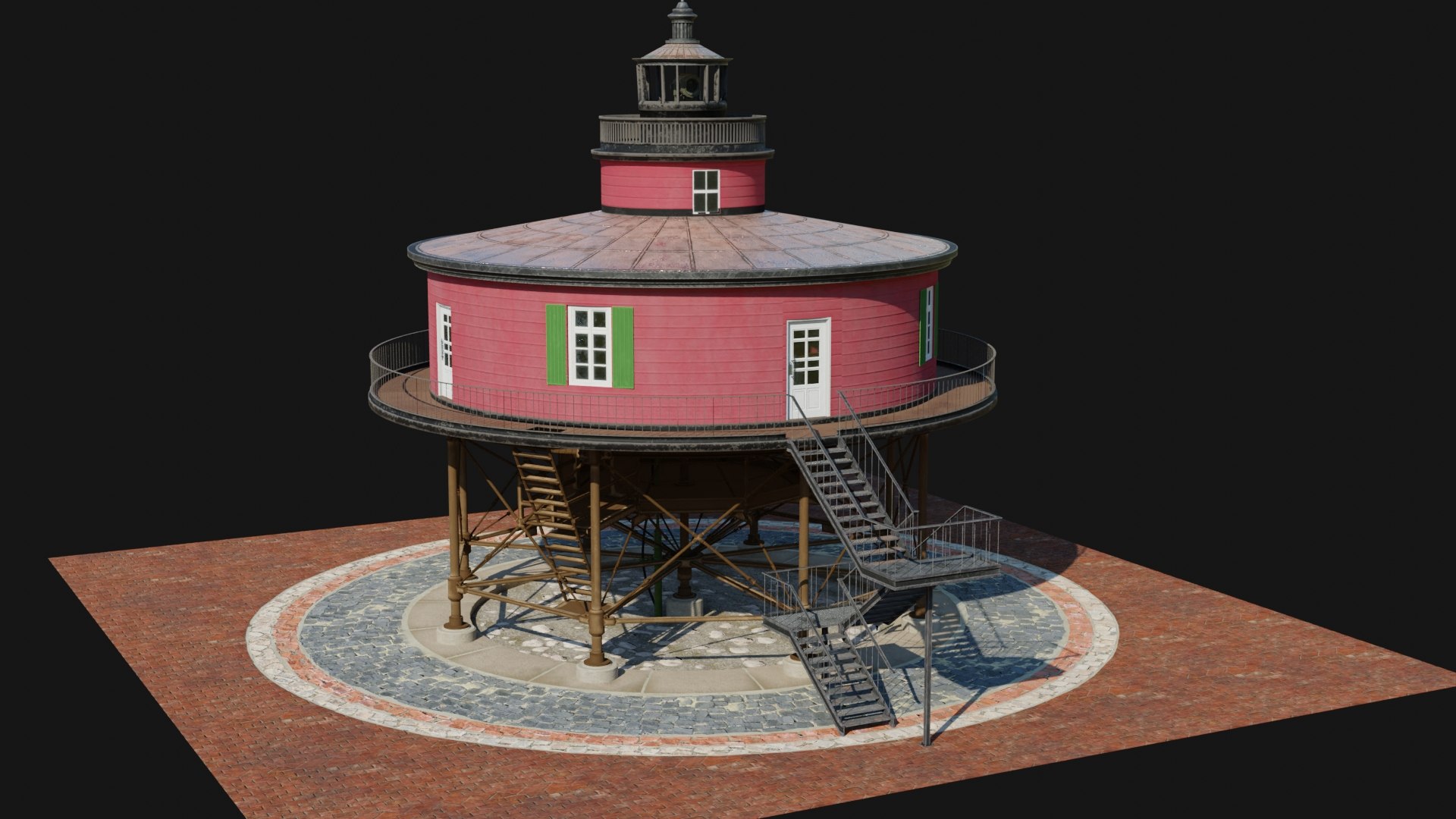3D Model Lighthouse - TurboSquid 1962975
