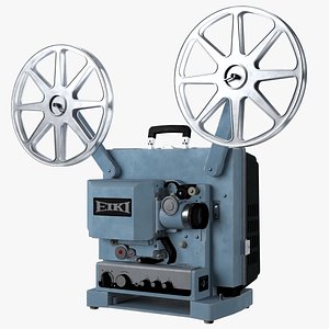EIKI Projector 16mm 3D model