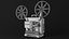 EIKI Projector 16mm 3D model