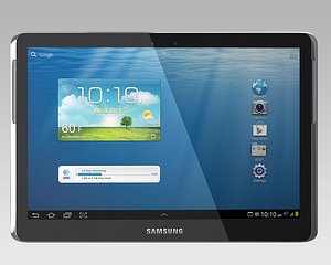 samsung galaxy tab 2 3d obj