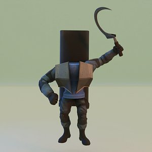 3D swat mutant skibidi toilet model