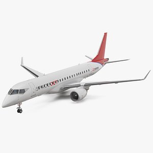 Mitsubishi SpaceJet M90 Rigged