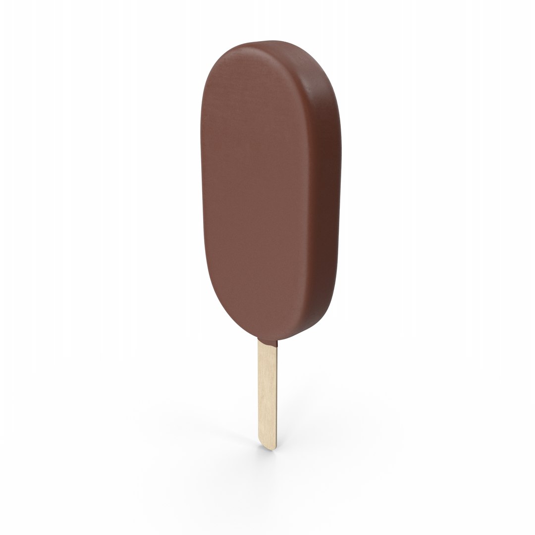 Ice Cream Chocolate 3D model - TurboSquid 1865721