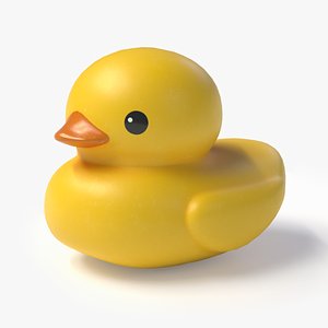3D Rubberduck - PBR Game-Ready