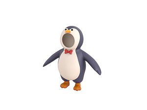 3D Prop235 Penguin Suit