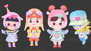 Cartoon character animation