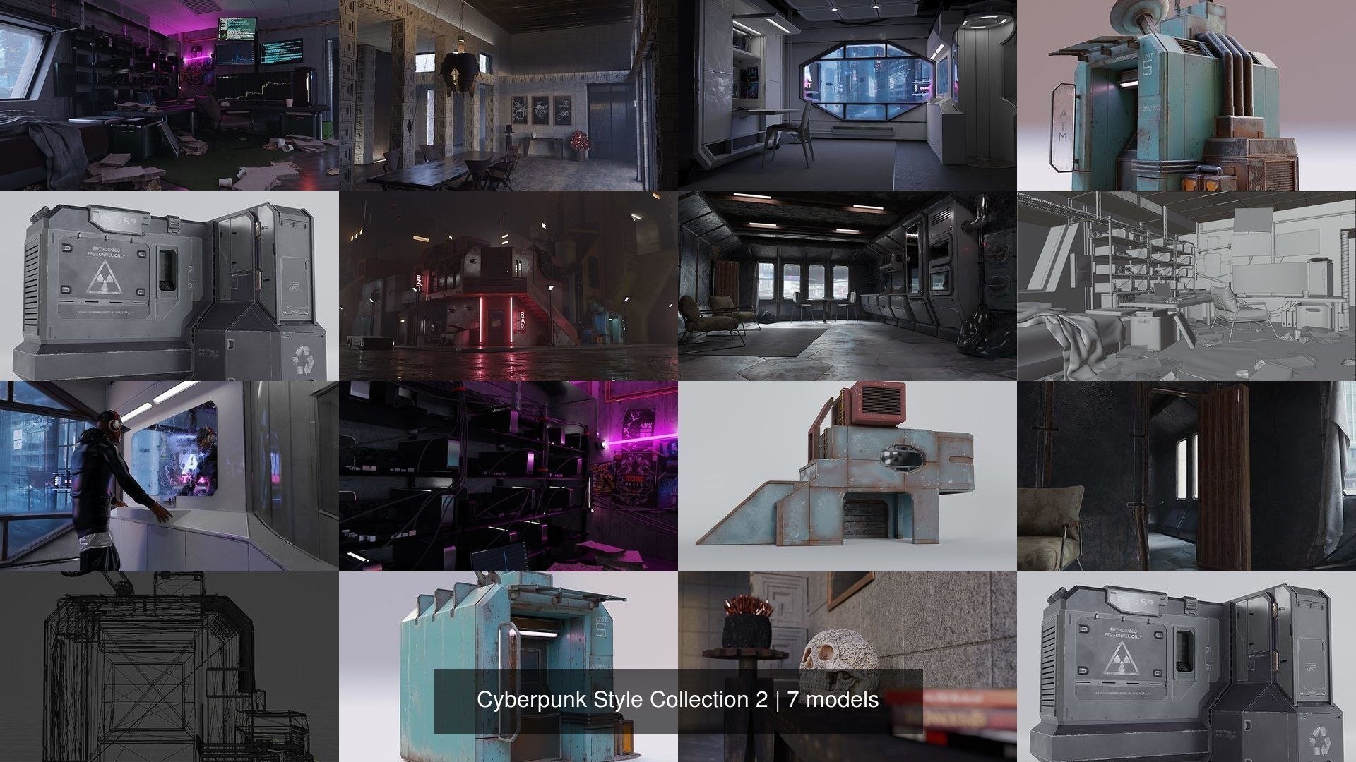 3D Cyberpunk 3d Models Mega Pack - 100s of models https://p.turbosquid.com/ts-thumb/Ig/mchd4x/k2/cyberpunkstylecollection23dmodelobjfbxblendfbm/jpg/1696767681/1920x1080/fit_q87/4c5e8a2d49c250ad07871aa06eb164cce8c6cbb5/cyberpunkstylecollection23dmodelobjfbxblendfbm.jpg