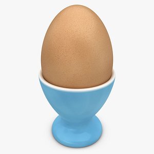 realistic soft boiled egg 3d max