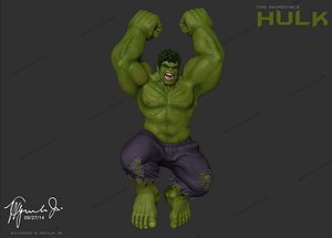Incredible Hulk (Mark Ruffalo) in the Avengers
