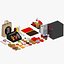 3D Modular Hamburger Fastfood Package