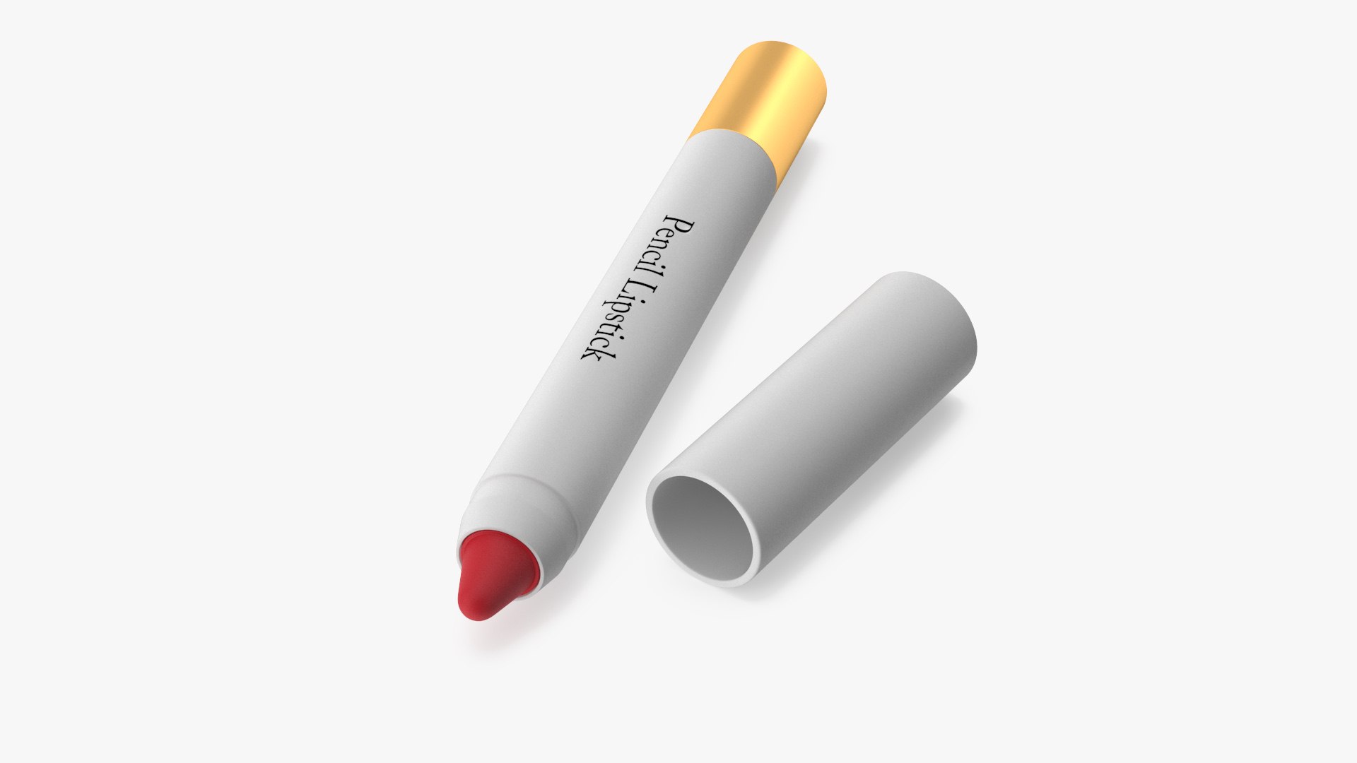 Lipstick Pencil Lip Liner 3D model preview