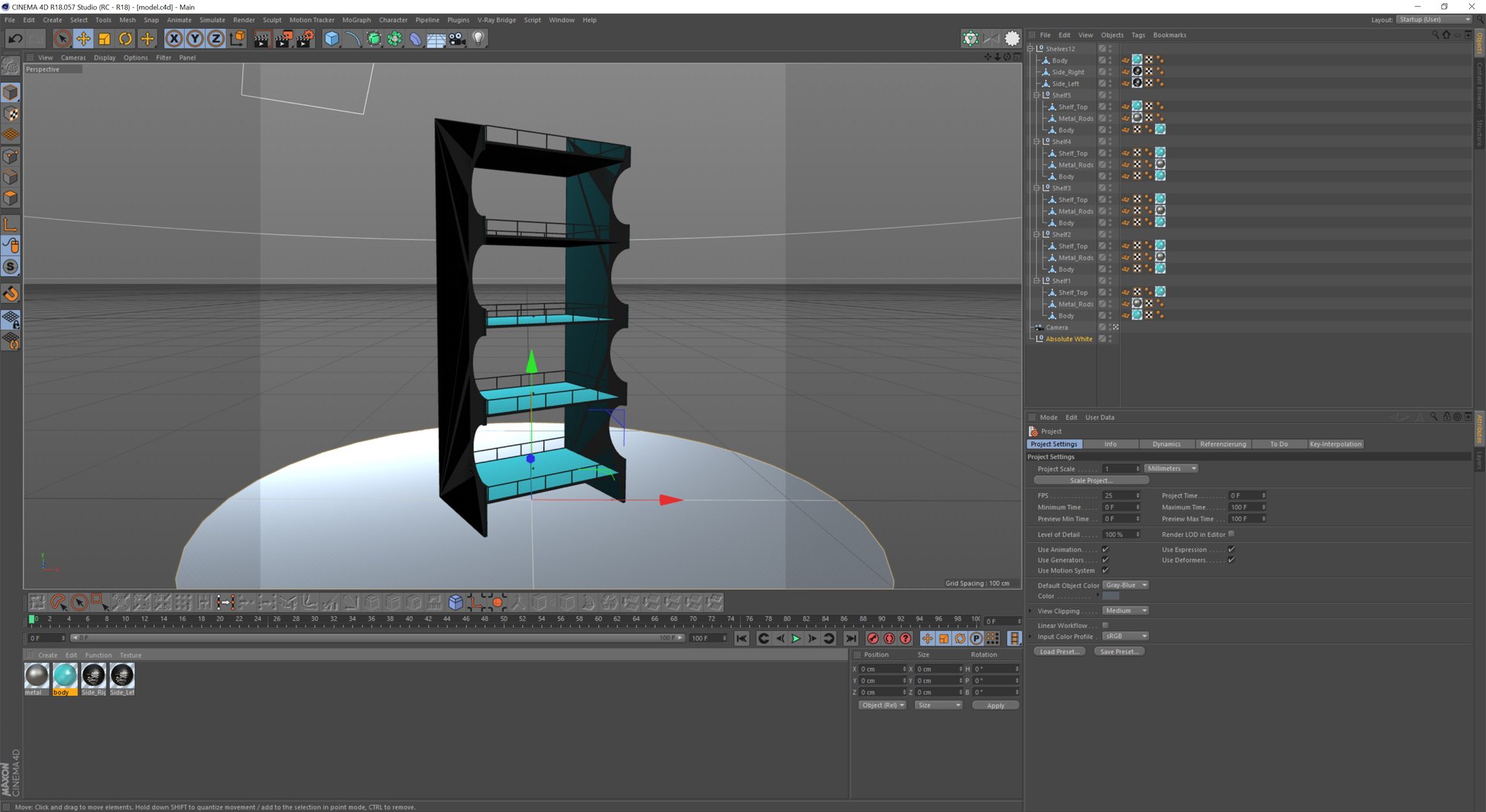 Display Rack 3D Model - TurboSquid 1372974