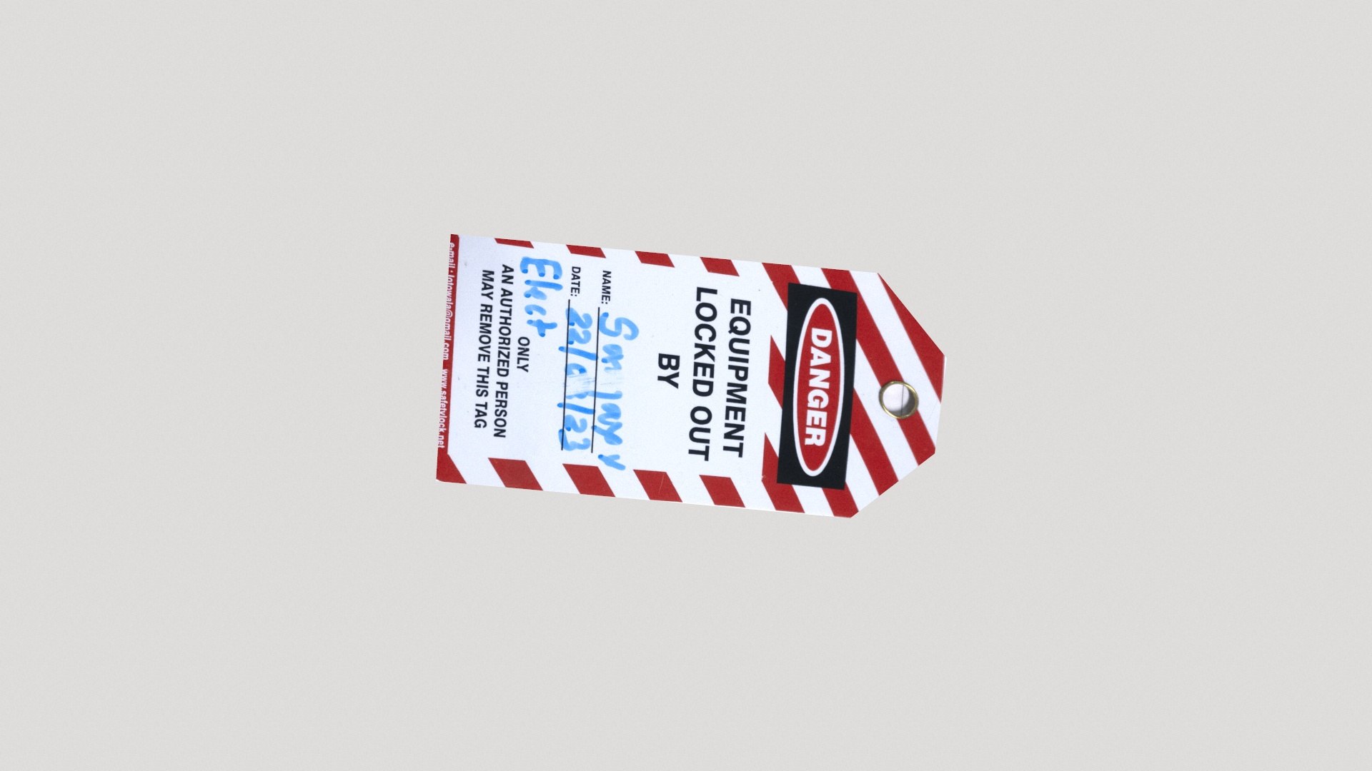 3D Model Locking Tags 3D - TurboSquid 2327712