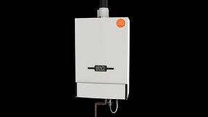 3D boiler model