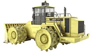 Landfill Wheeled Bulldozer Compactor model