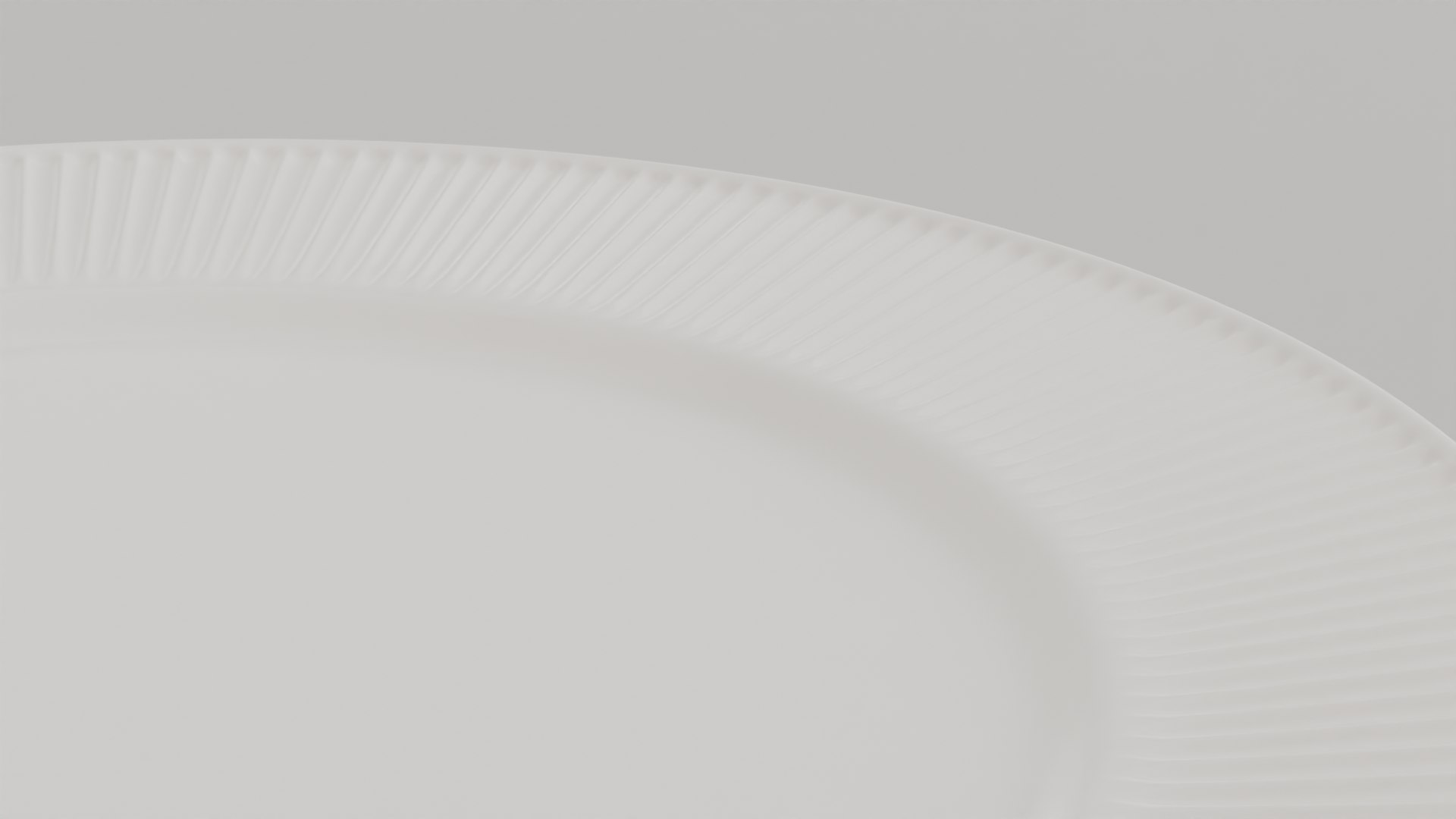 Ridges Dinner Plate 3D Model - TurboSquid 1990047