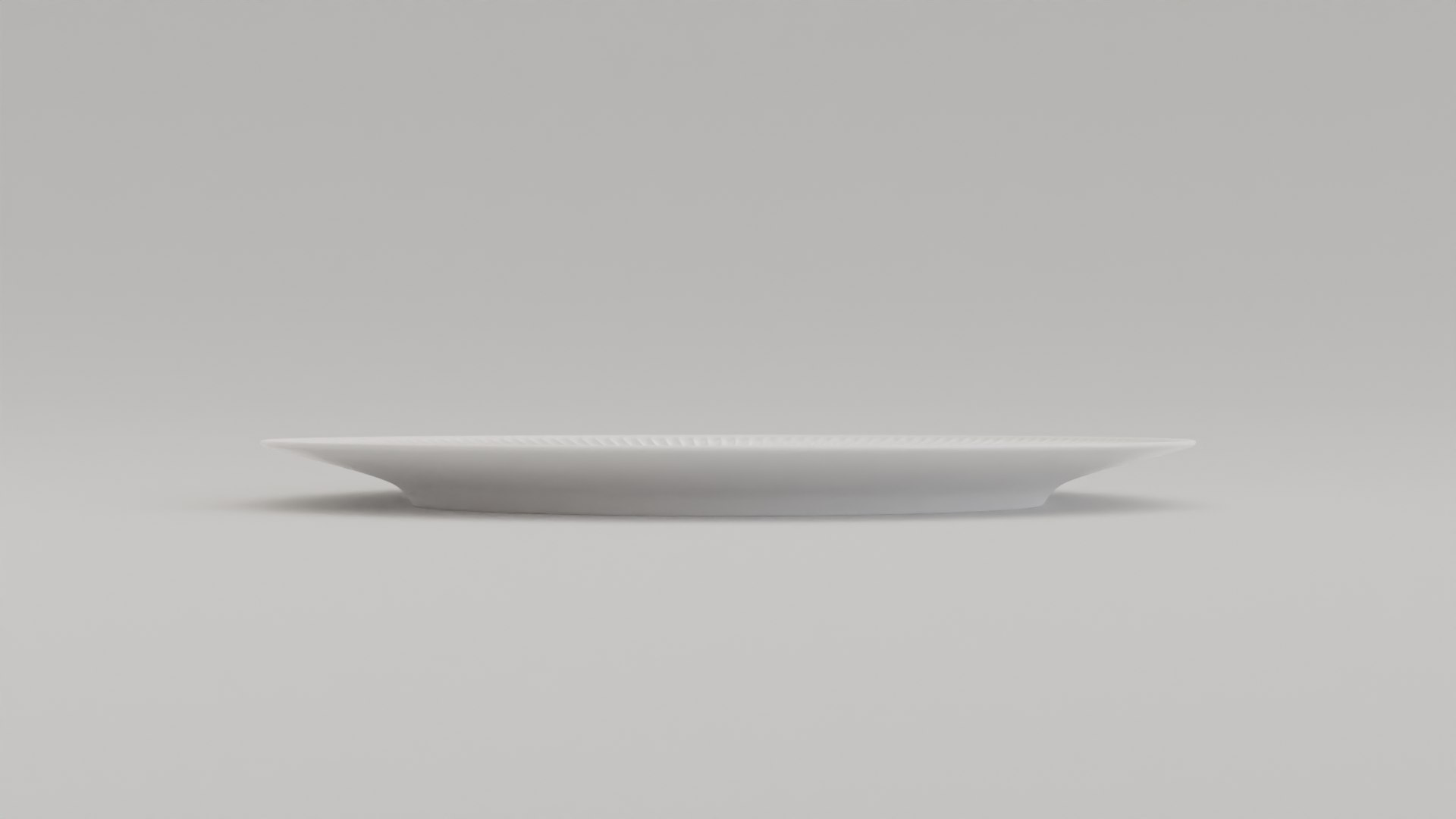 Ridges Dinner Plate 3D Model - TurboSquid 1990047