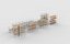 modular scaffolding set 02 3D model