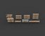 modular scaffolding set 02 3D model