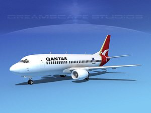 boeing 737 737-300 3d model