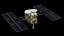 3D hayabusa 2 space spacecraft model