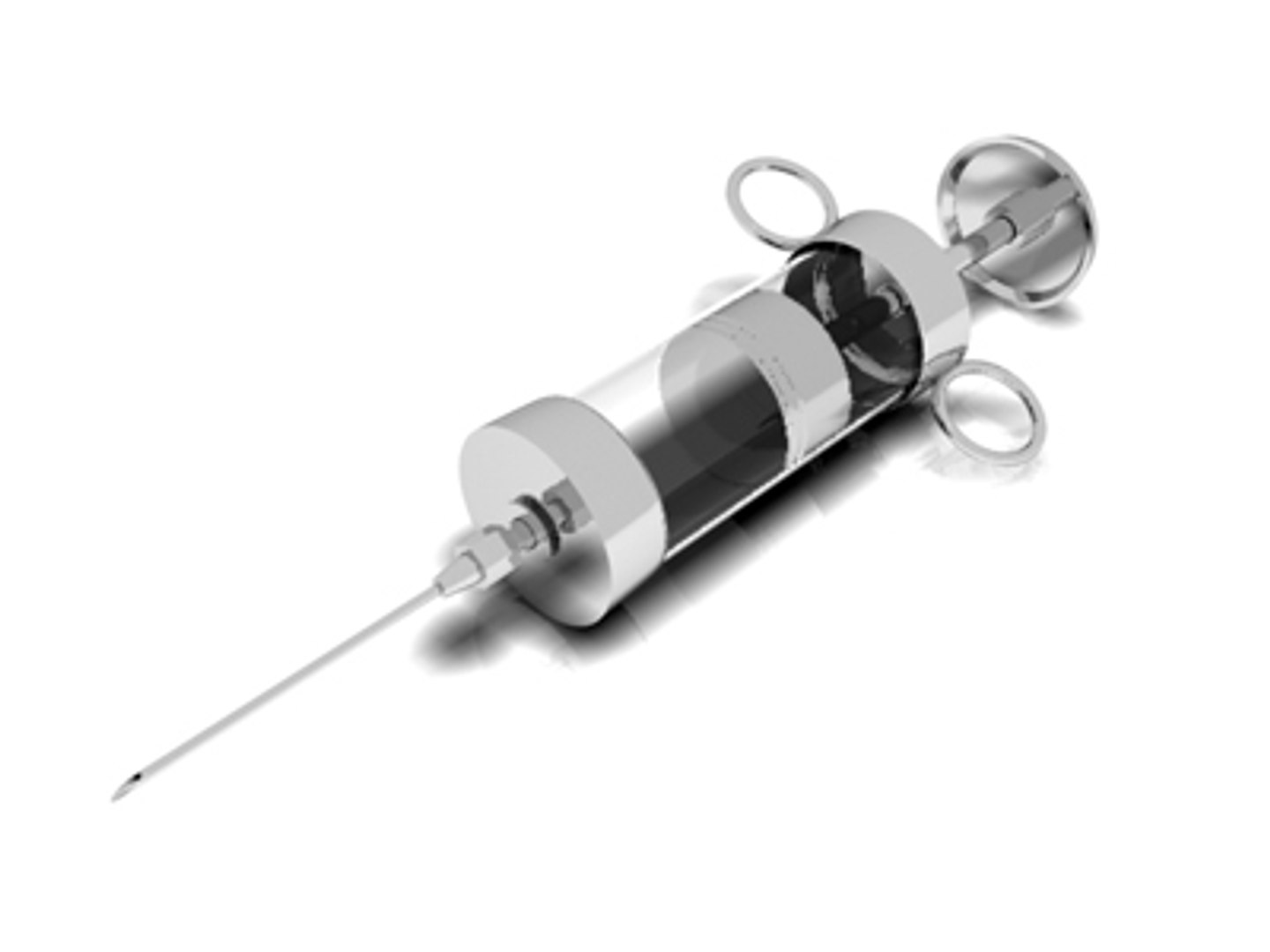 syringe 3d model