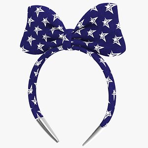 3D headband bow v2 band model