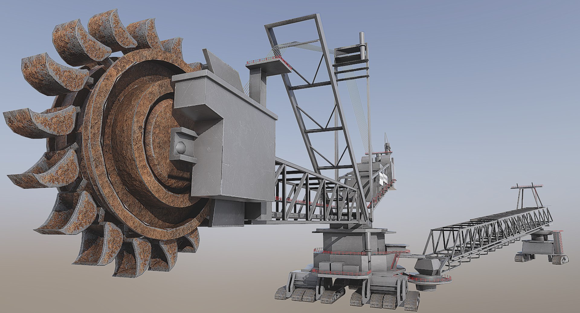 Bagger 288 Prb 3D Model - TurboSquid 1157295
