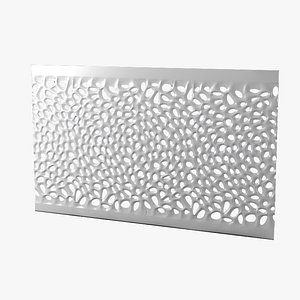 Perforated Wave Wall Panel
