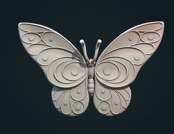 modelo 3d Mariposa imprimible - TurboSquid 2005574