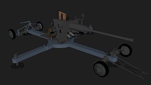 3D bofors l60 isometric