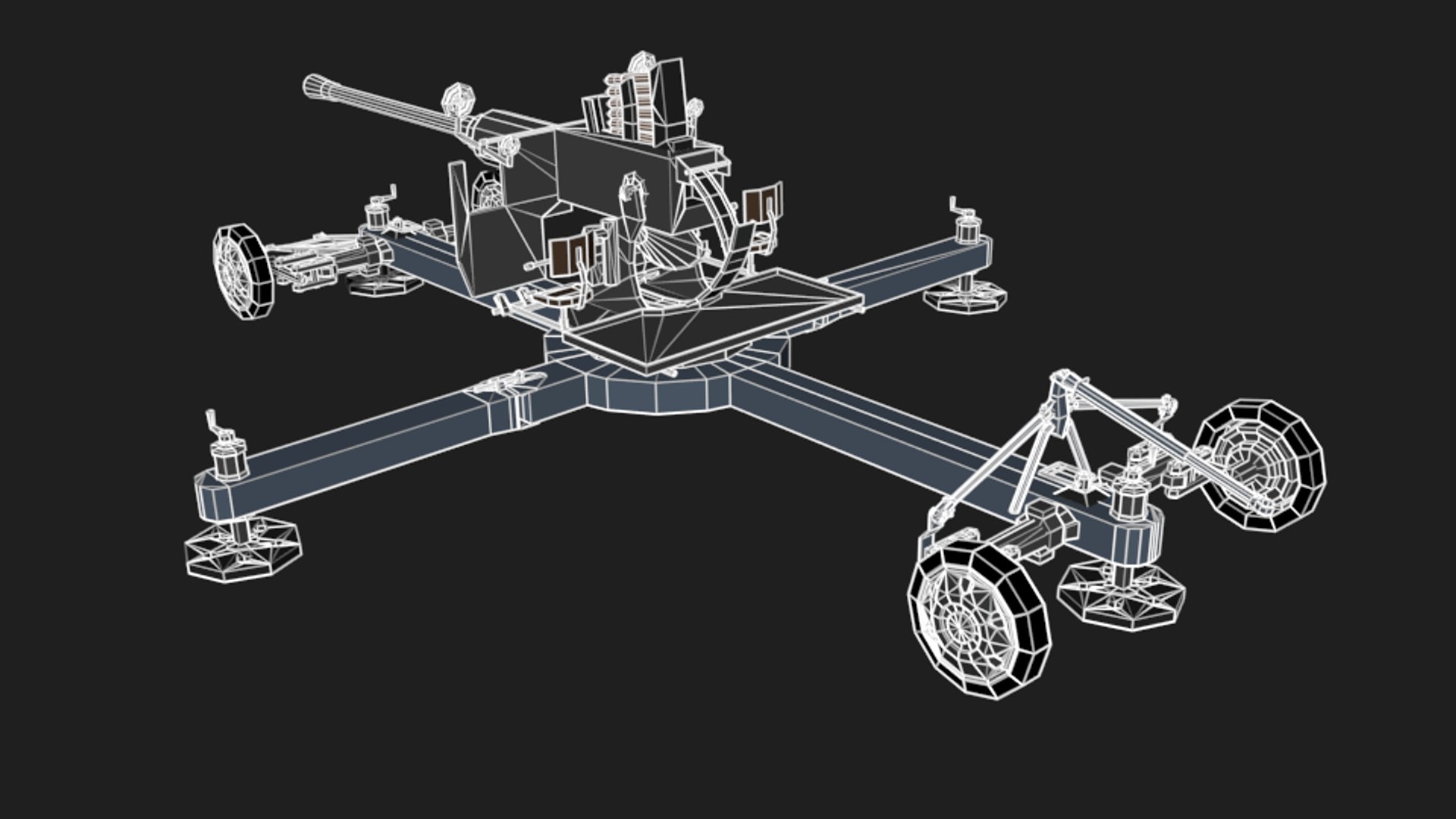 3D Bofors L60 Isometric - TurboSquid 1431587