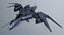 sci-fi fighter drone 3D model