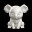 3D Low Poly Koala