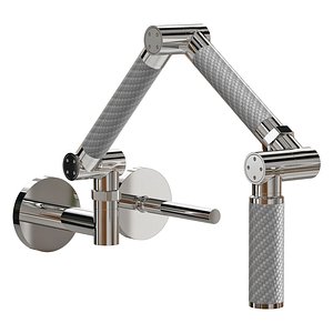 3D model kohler karbon K-6228-C12-CP tap
