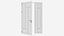 Aluminium door 203 3D model