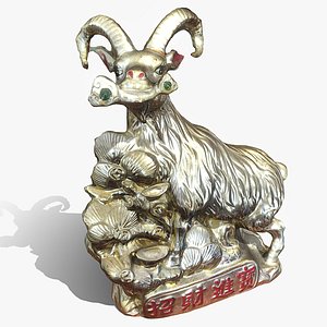 3D Lucky Goat