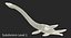 3d model plesiosauria marine reptile dinosaur