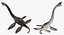 3d model plesiosauria marine reptile dinosaur