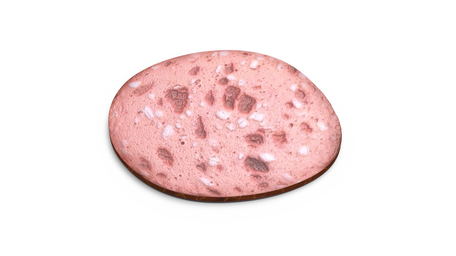Slice Veal Sausage 3D model preview
