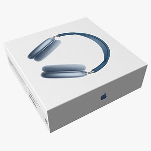 Box AirPods Max 3D model