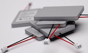 lithium ion battery lipxxxx 3d max