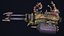 3D model Desert minigun