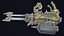 3D model Desert minigun