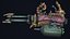 3D model Desert minigun