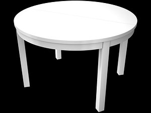 3D IKEA BJURSTA table
