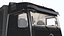Mercedes 600 Long Haul Semi With Trailer Black Rigged