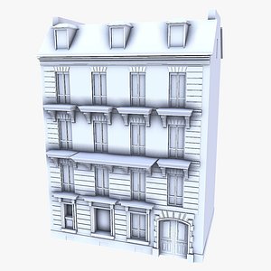 parisian building obj