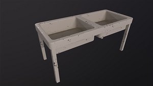 Decontamination Sink 3D
